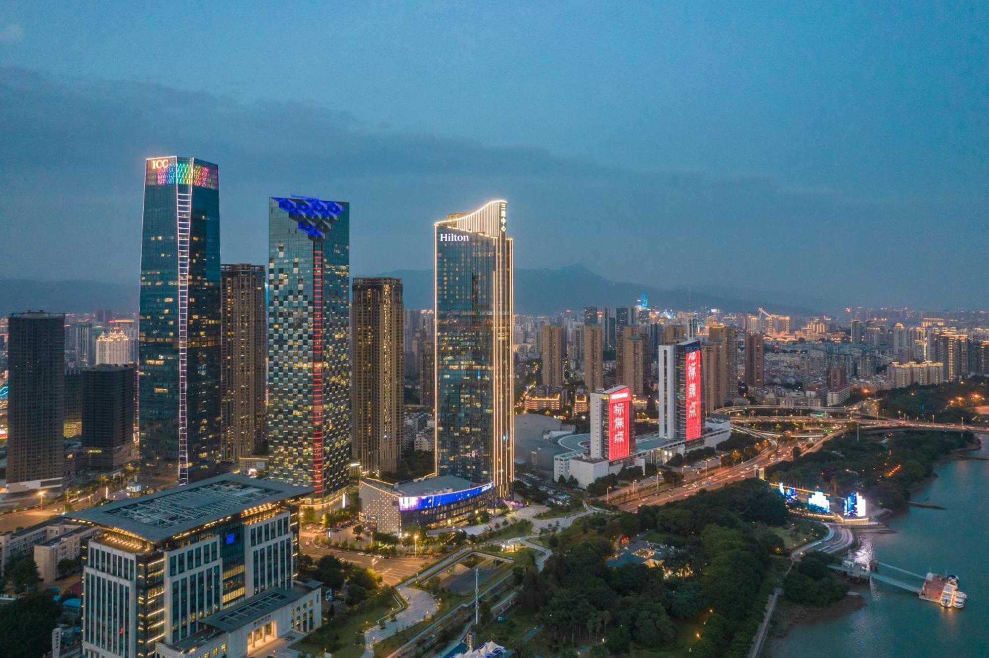 Hotel Hilton Fuzhou à Fuzhou  Extérieur photo